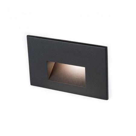 Wac Us Ledme 12V Horizontal Step And Wall Light 2700K Warm White In Black 4011-27BK